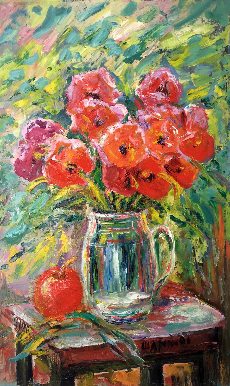 Oil painting Still life original painter picture