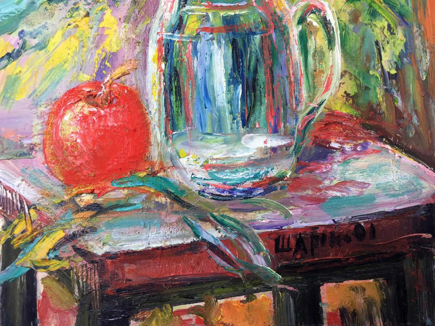 Original painter's oil still life