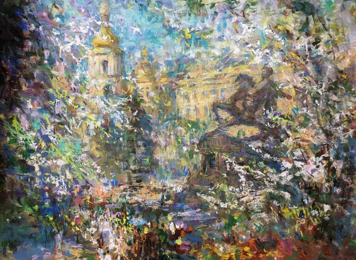Oil painting Church Gubsky Igor Ivanovich