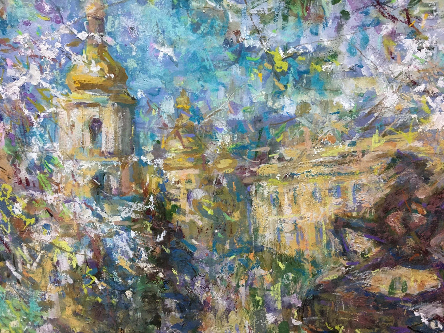 Oil painting Church Gubsky Igor Ivanovich