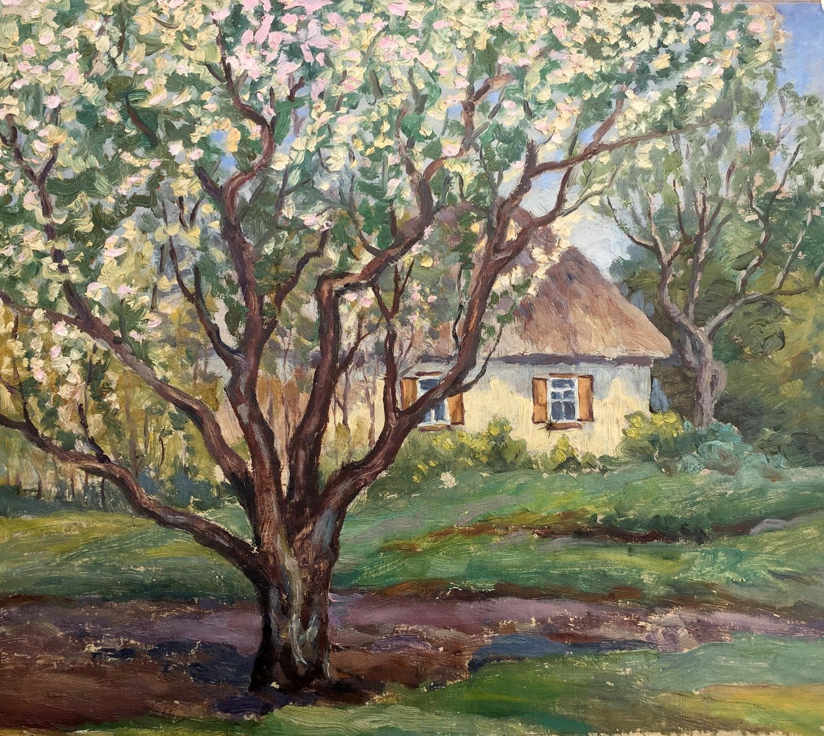 Oil painting Manor artists Cherkas A.G.