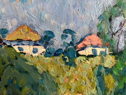 Oil painting Sunny weather Kolosovsky Georgiy Sergeevich