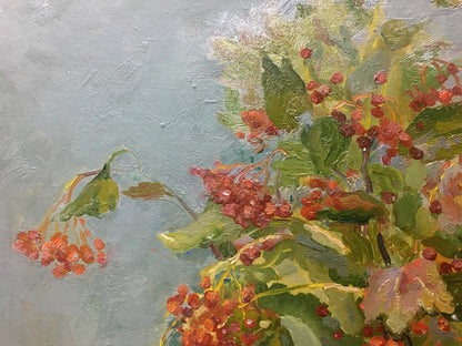 Oil painting Viburnum Mynka Alexander Fedorovich