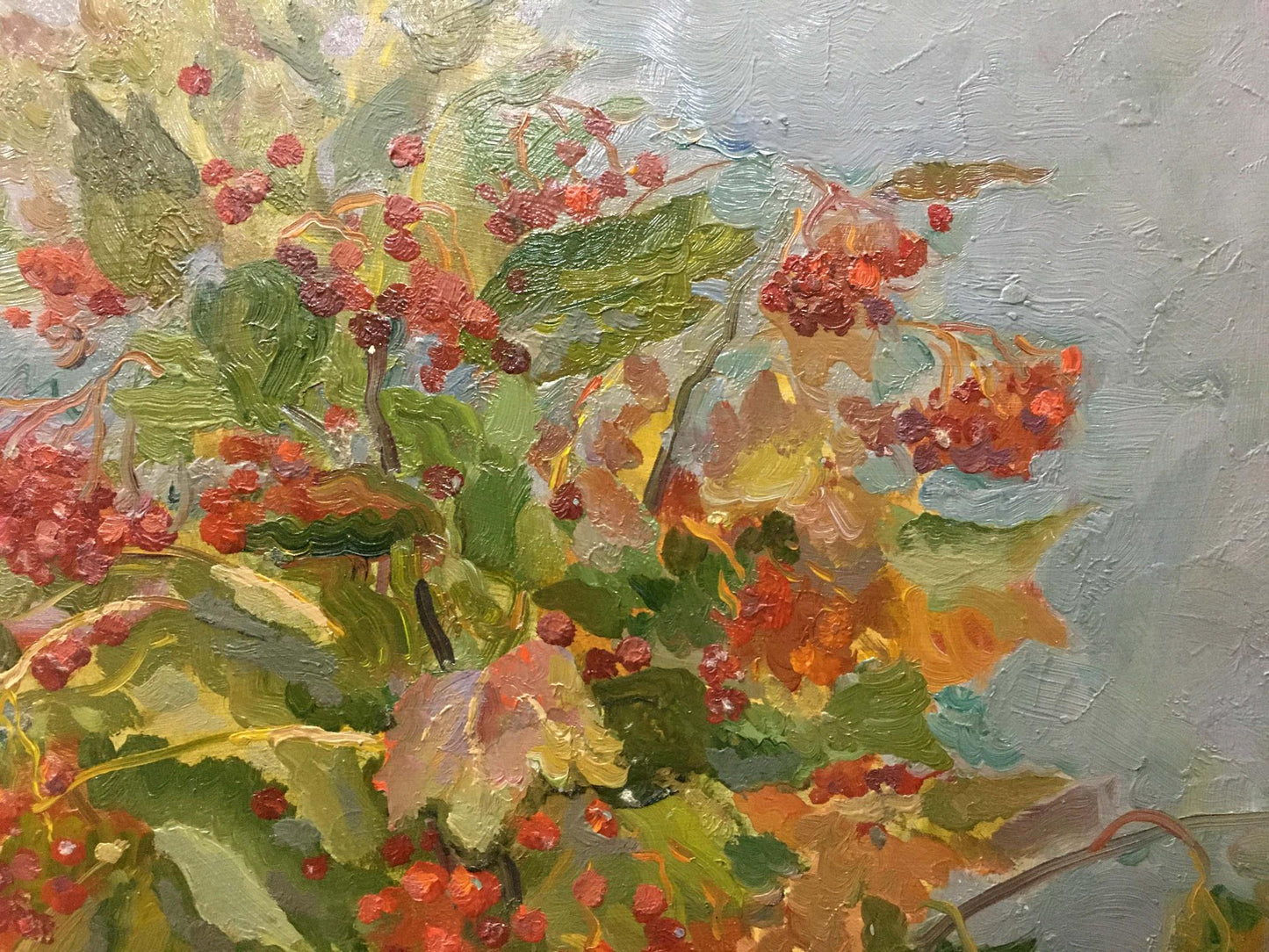 Oil painting Viburnum Mynka Alexander Fedorovich