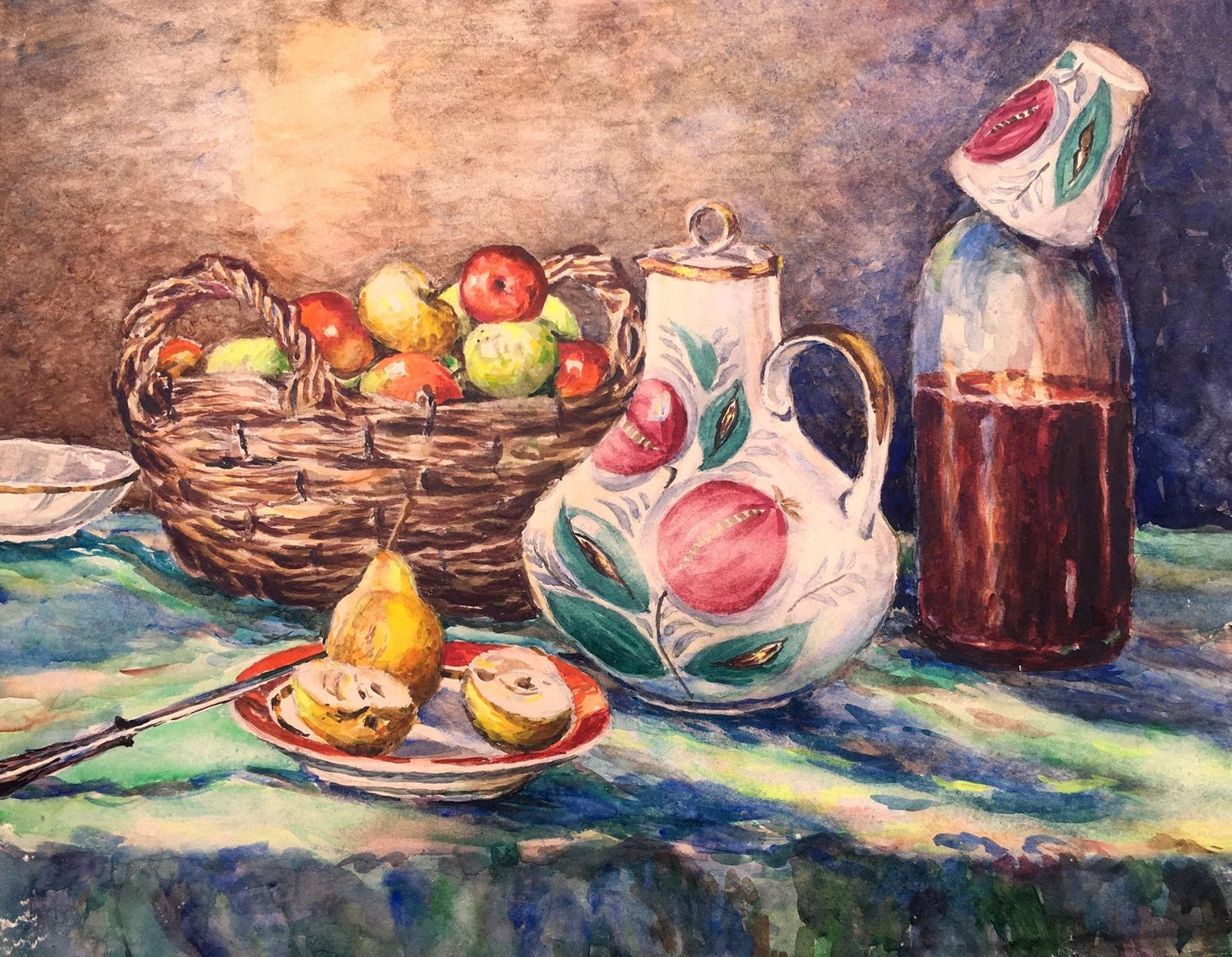 Oil painting Still life in the kitchen Cherkas A.G.