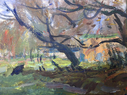 Oil painting Autumn Petrashevsky Stanislav Vasilievich