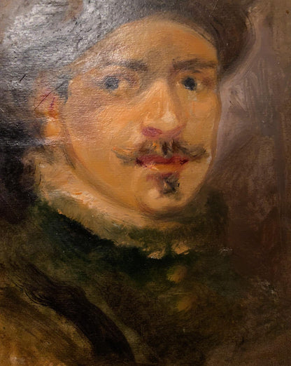 Oil painting Portrait of the sovereign Alexander Litvinov