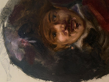 Oil painting Portrait Alexander Arkadievich Litvinov