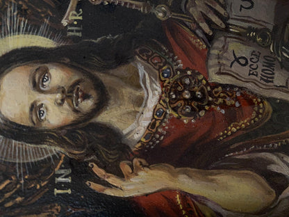 Oil painting Christ Alexander Arkadievich Litvinov