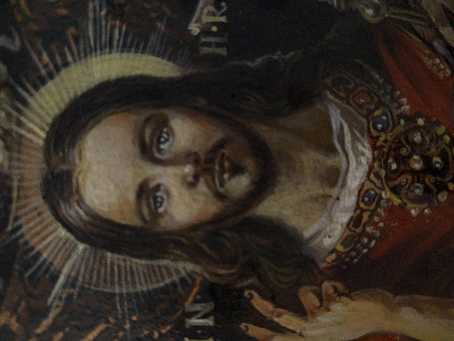 Oil painting Christ Alexander Arkadievich Litvinov