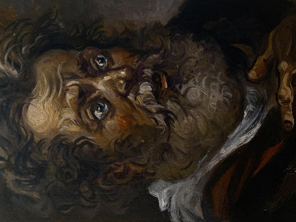 Oil painting Surprised Alexander Arkadievich Litvinov