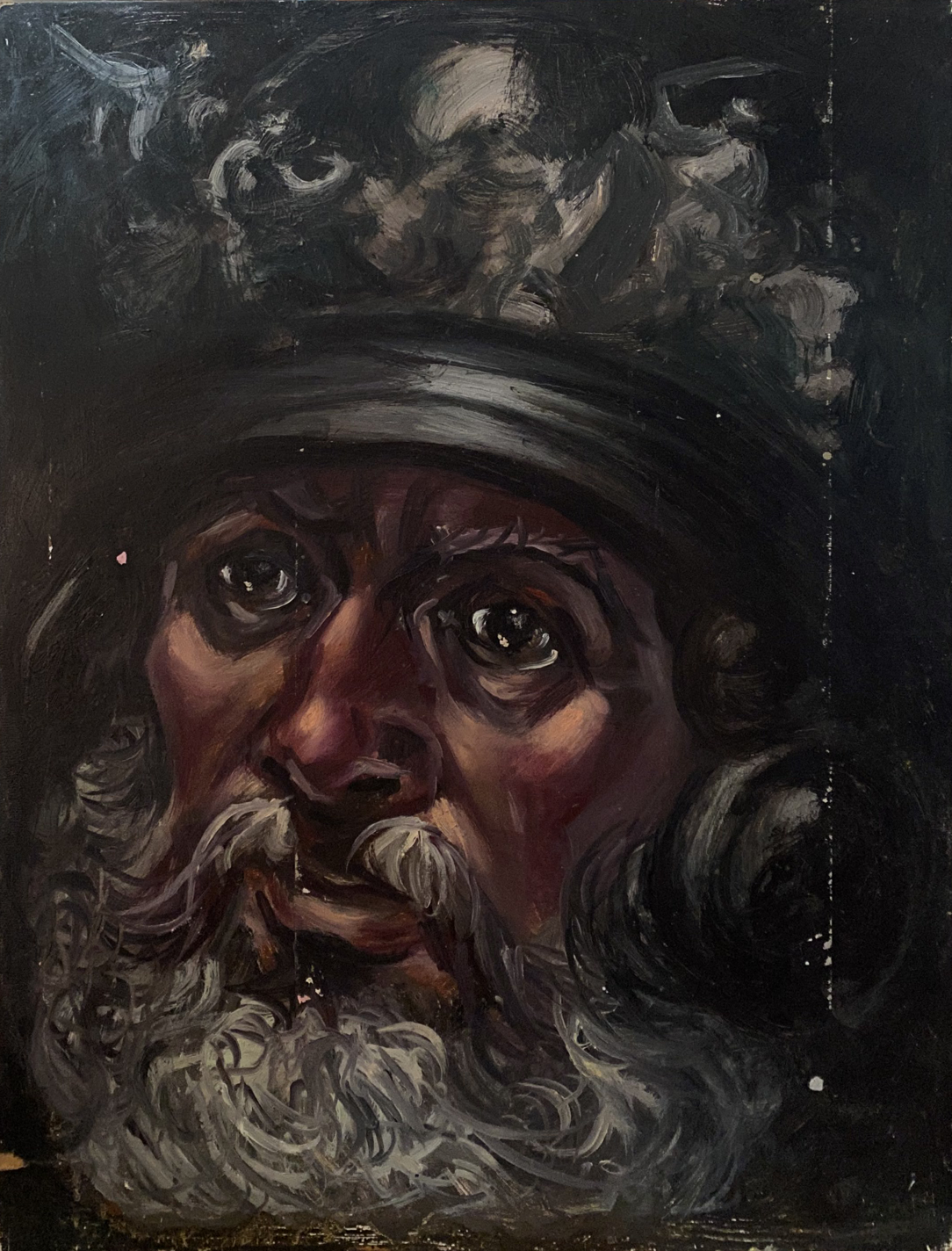 Oil painting Series of paintings "Warrior heads III" Alexander Arkadievich Litvinov