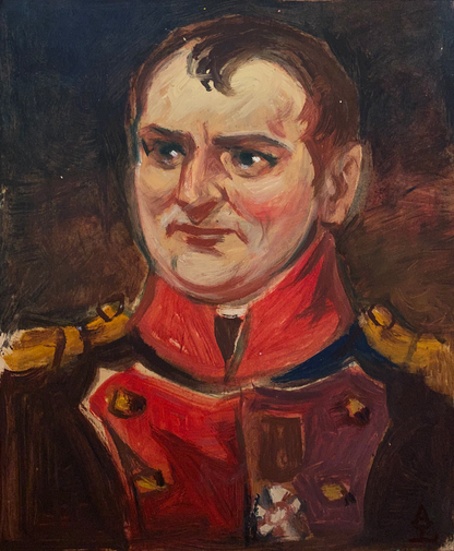 Oil painting Bonaparte Alexander Arkadievich Litvinov