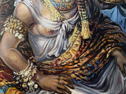 Oil painting Cleopatra's Countenance Alexander Litvinov