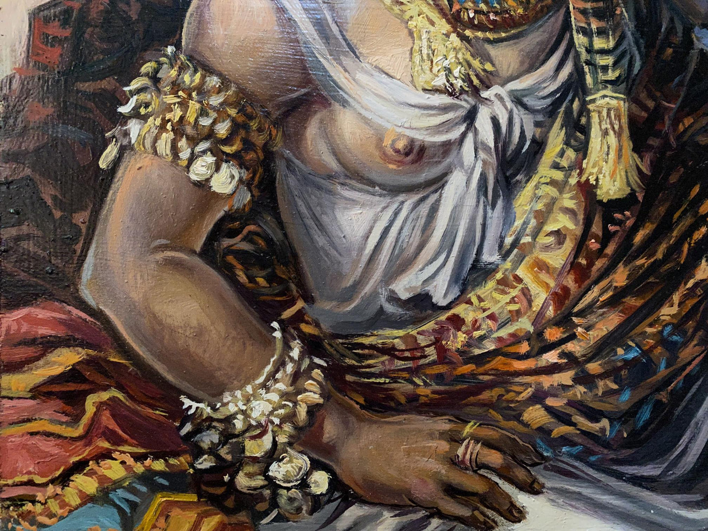 Oil painting Cleopatra's Countenance Alexander Litvinov