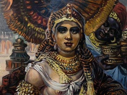 Oil painting Cleopatra's Countenance Alexander Litvinov