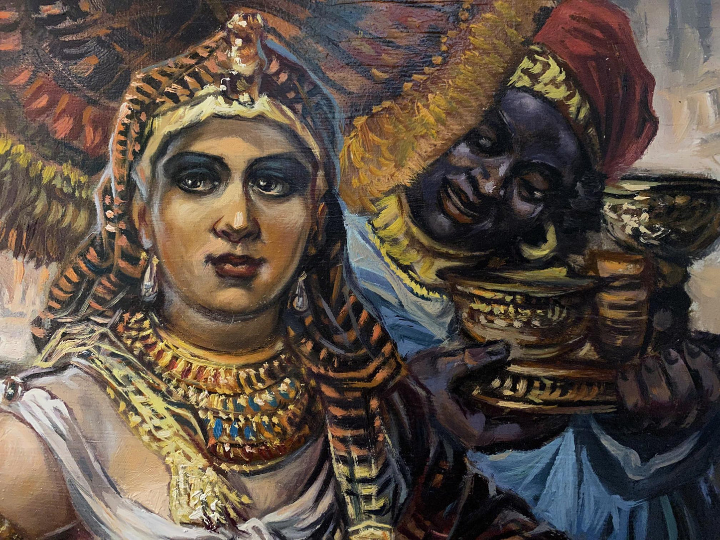 Oil painting Cleopatra's Countenance Alexander Litvinov