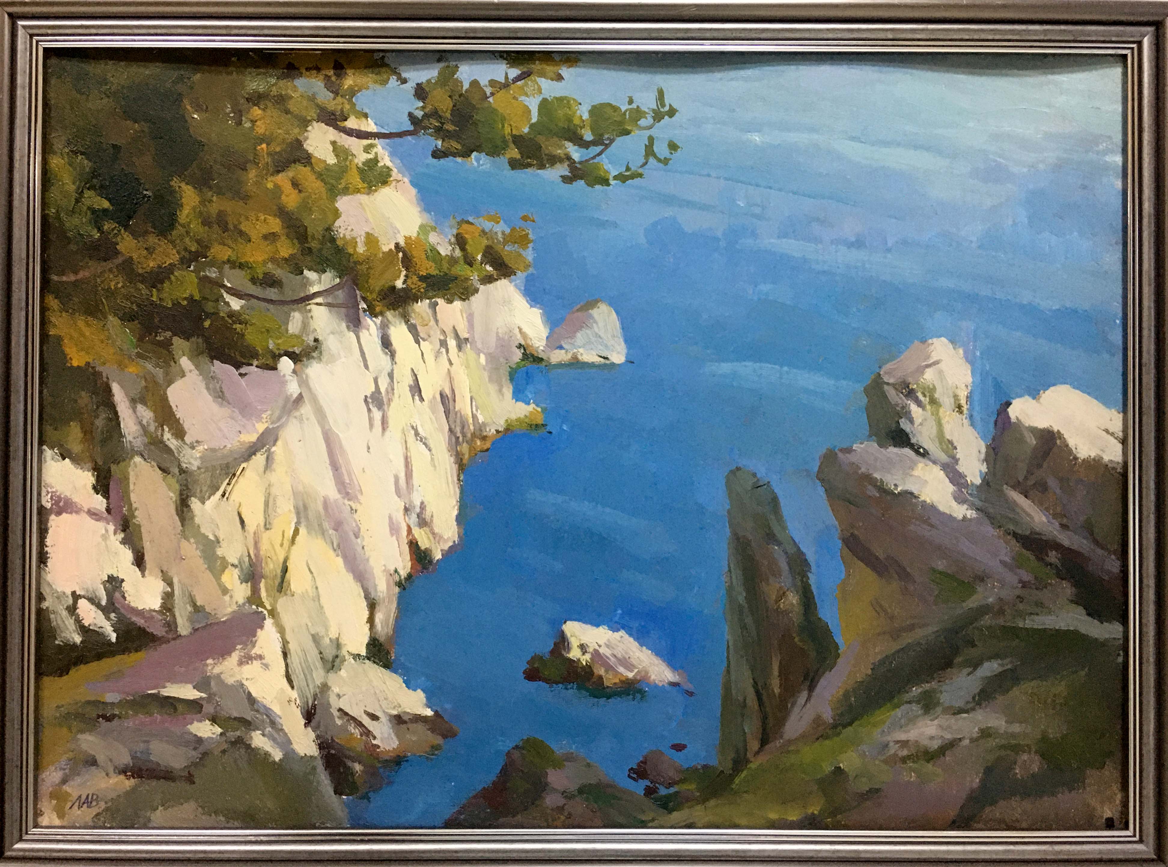 Oil painting Sea Levichev Yuri Ivanovich