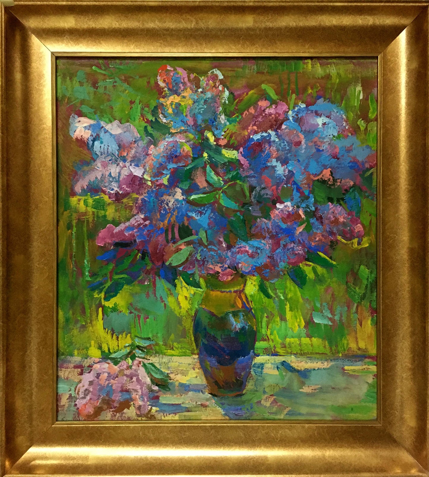 Oil painting Lilac Chegodar Vasily Dmitrievich