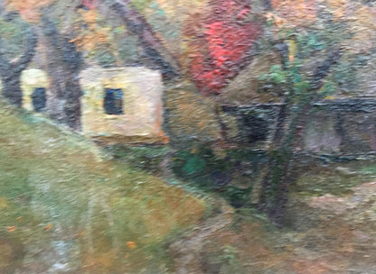 Oil painting Way home Tsyupka Ivan Kirillovich