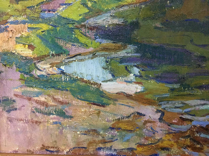 Oil painting Desna River Chegodar Vasily Dmitrievich