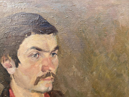 Oil painting Portrait of a man Benfialov