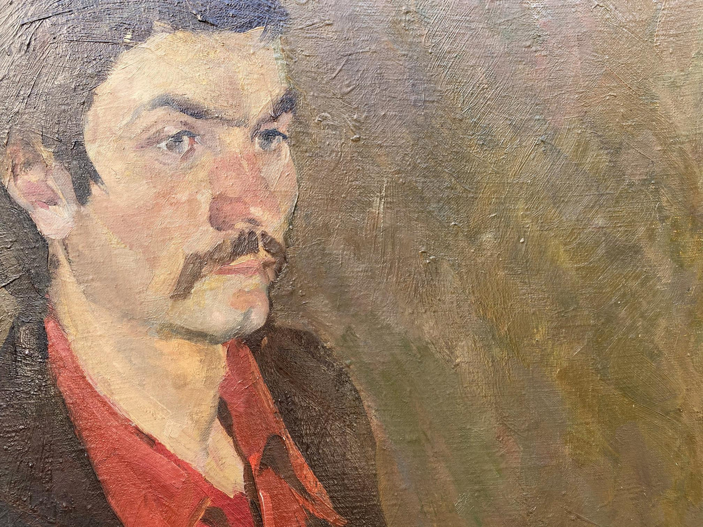 Oil painting Portrait of a man Benfialov