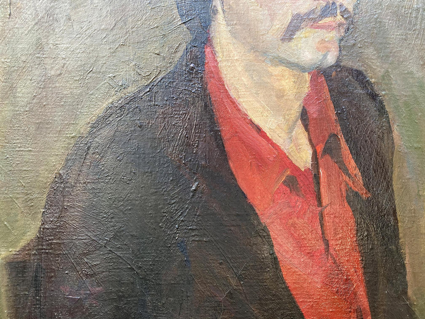 Oil painting Portrait of a man Benfialov