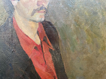 Oil painting Portrait of a man Benfialov