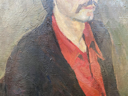 Oil painting Portrait of a man Benfialov