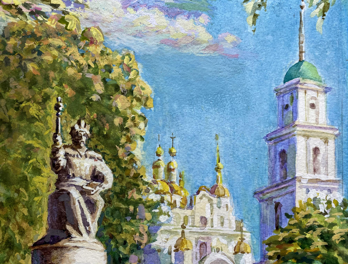 Painting Monasteries Benfialov