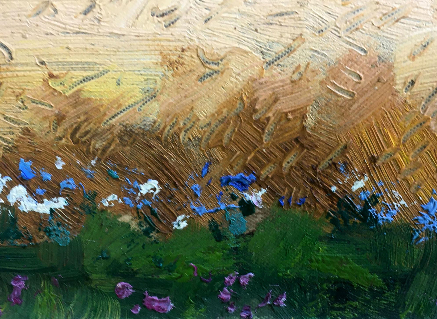Oil painting Before the rain Tsyupka Ivan Kirillovich