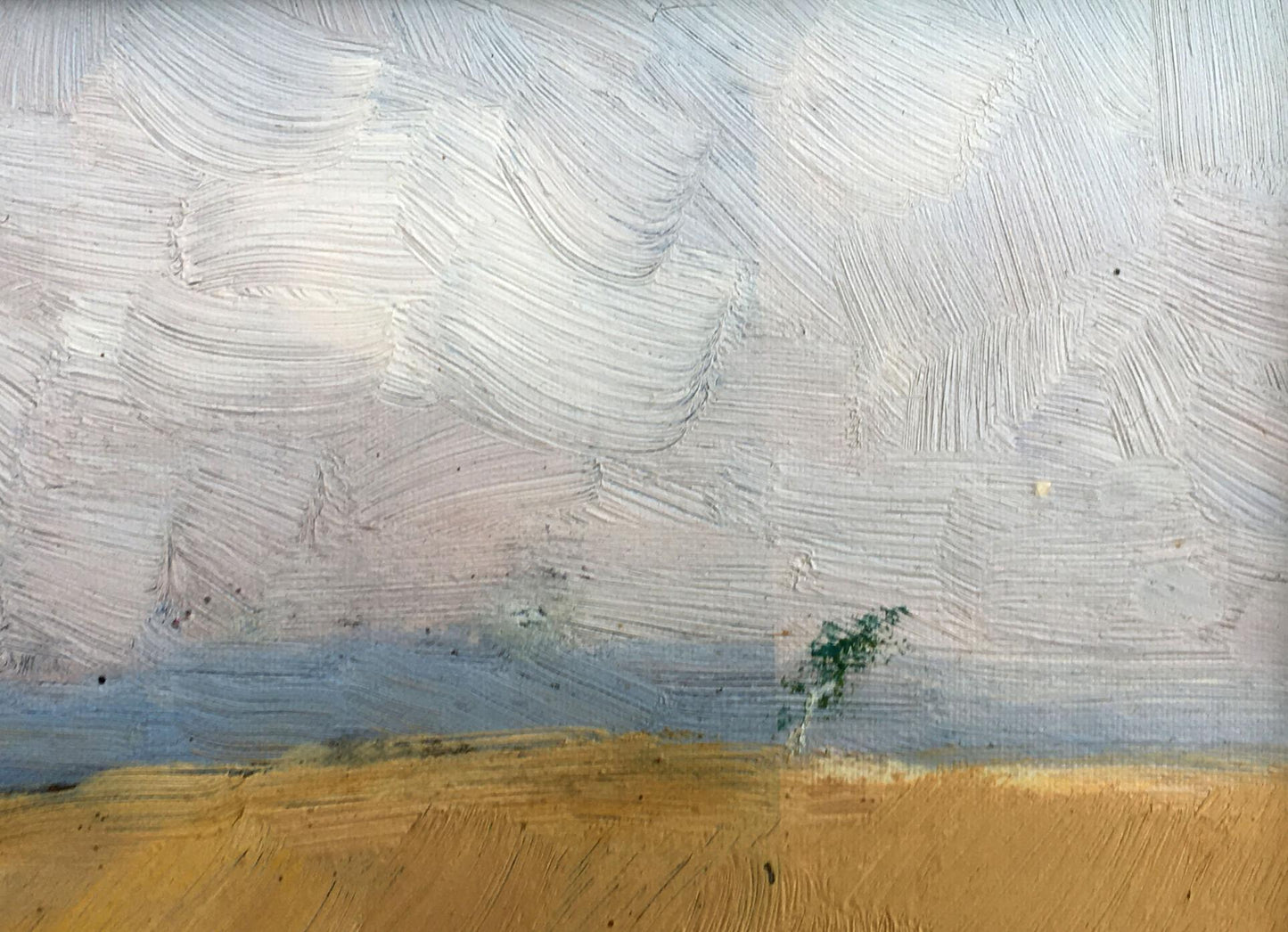 Oil painting Before the rain Tsyupka Ivan Kirillovich