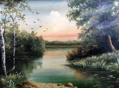 Oil painting "Summer Day" by M. Boroshnev