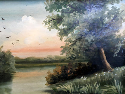 M. Boroshnev's oil painting "Summer Day"