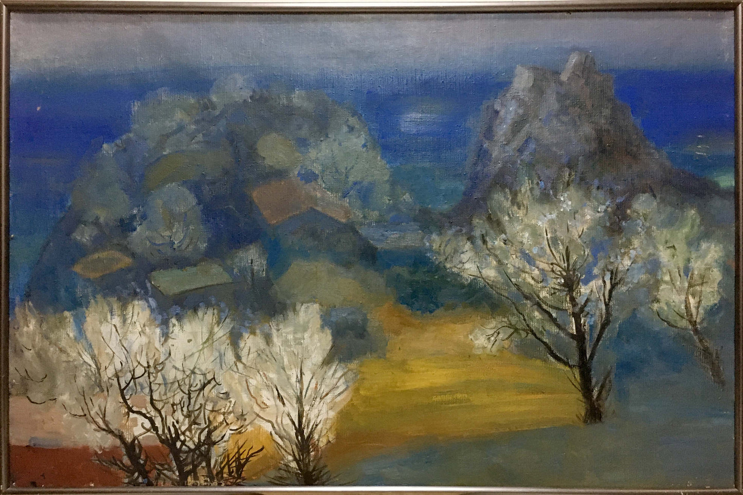 Oil painting View from the Bolgatur hill Rudakov M. Z.