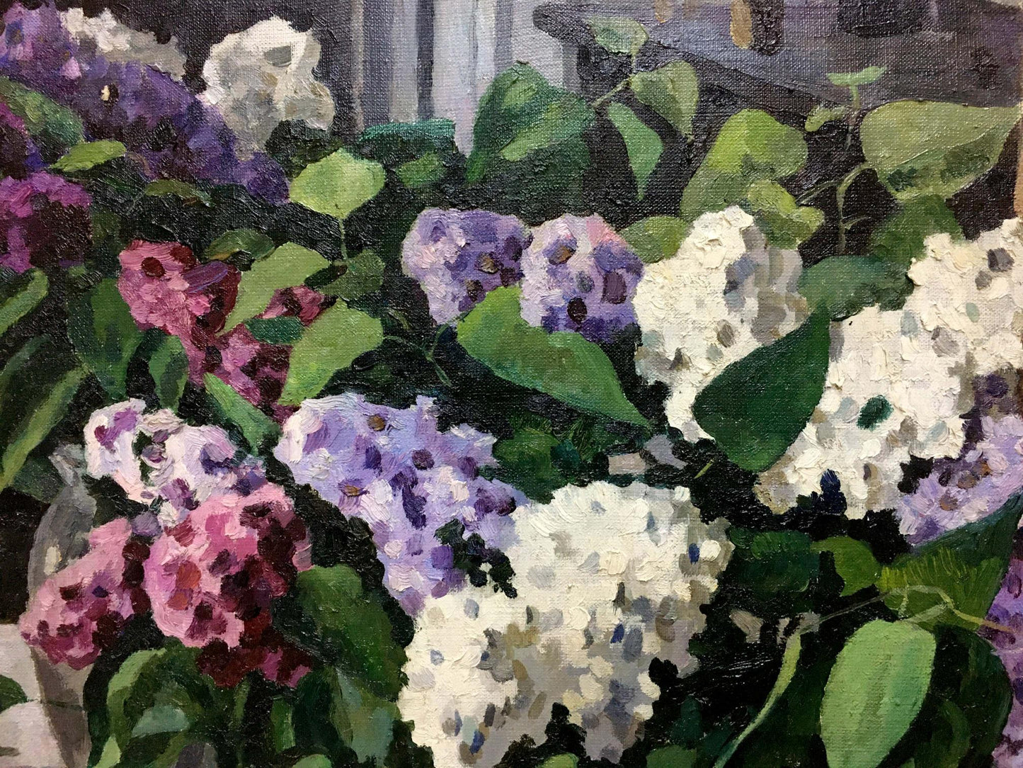 Oil painting Lilac Chamata Igor Pavlovich