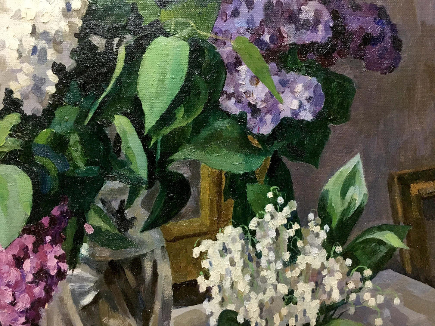 Oil painting Lilac Chamata Igor Pavlovich