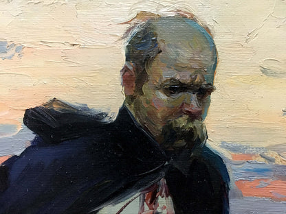 Oil painting Taras Shevchenko Bozhi Mikhail Mikhailovich