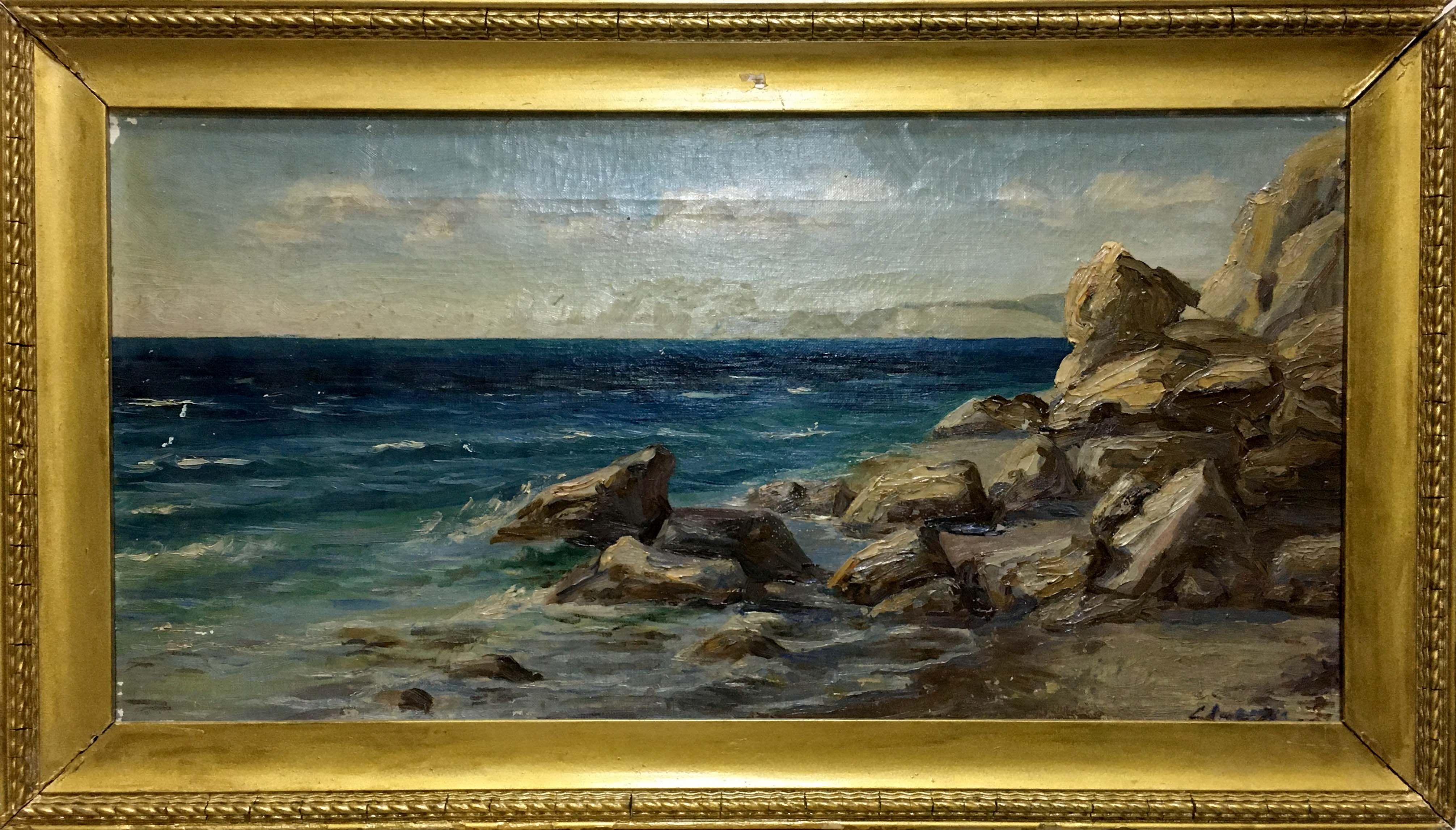 Oil painting Coast Stepan Yarovoy