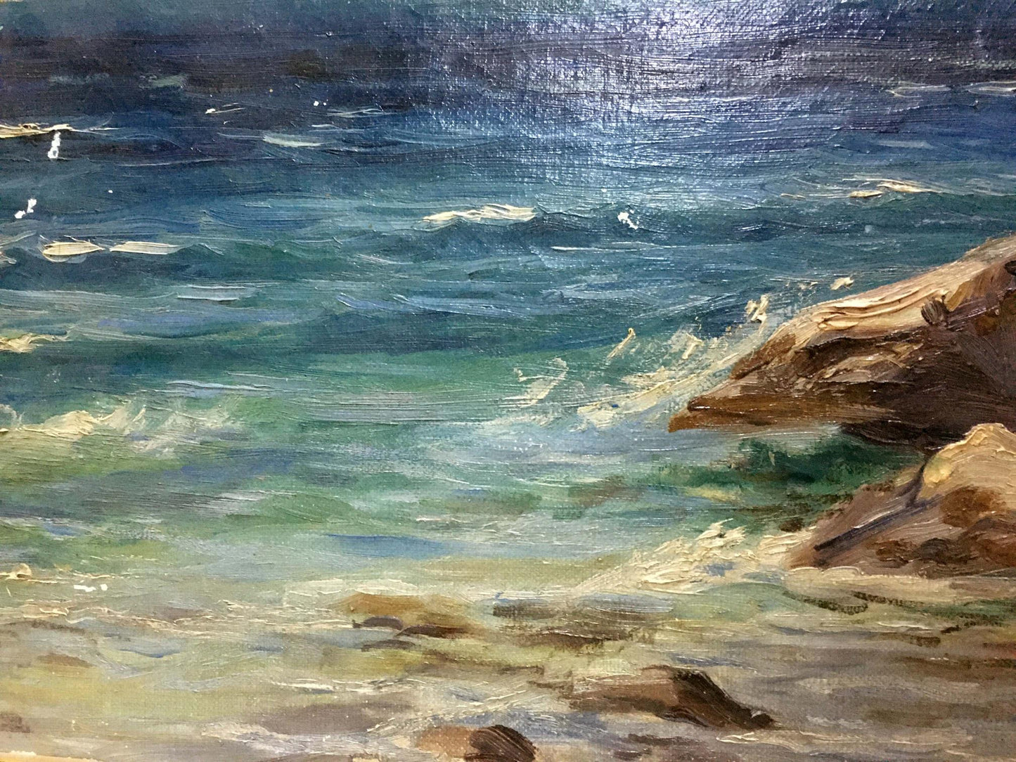 Oil painting Coast Stepan Yarovoy