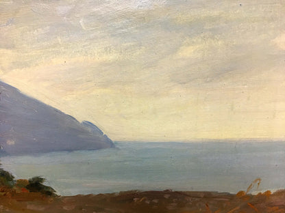 Oil painting Shore landscape I. V. Kisil