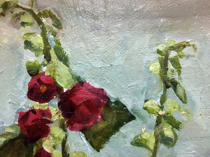 Oil painting Roses Vol'skiy Petr Dmitriyevich