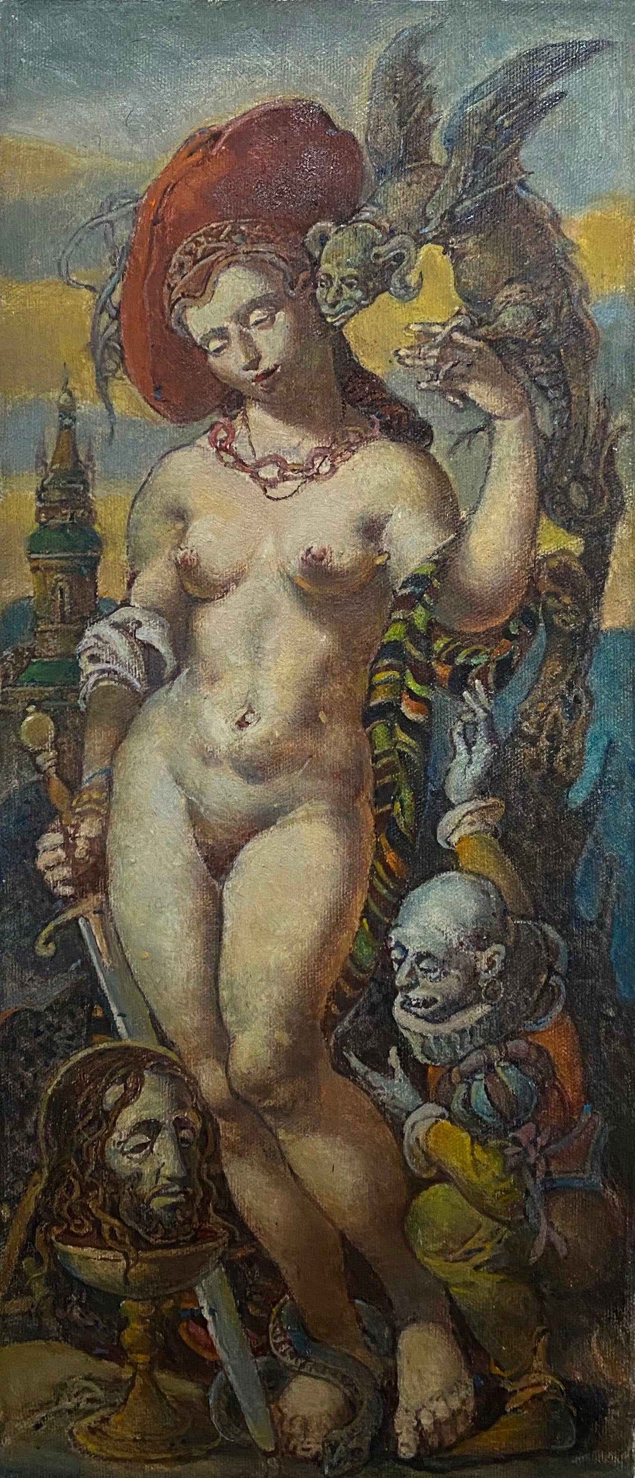 Oil, painting Solomeya Litvinov Oleg Arkad'yevich