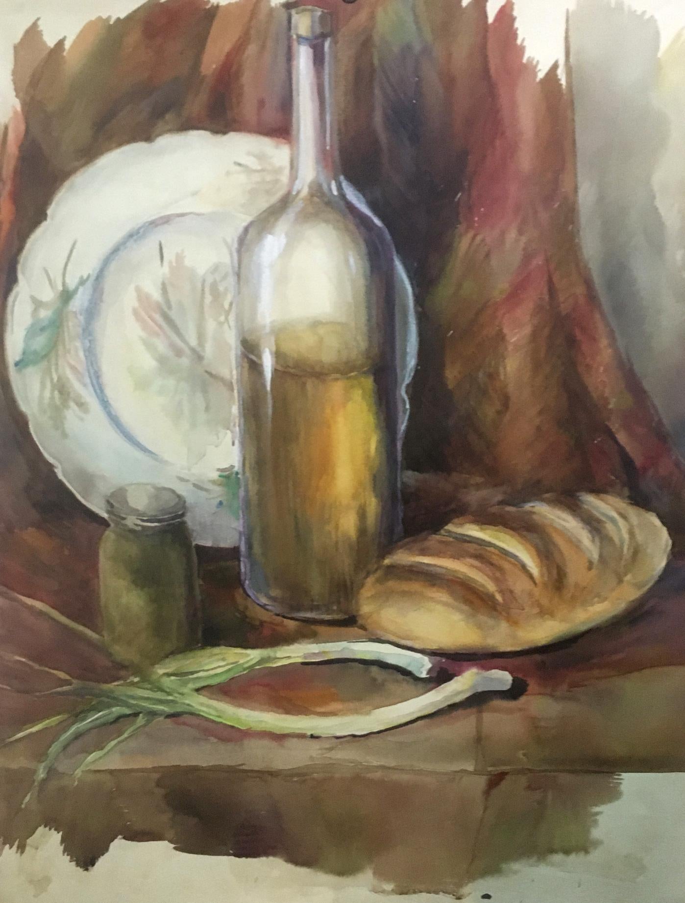 Watercolor painting Still life Palazhchenko Irina