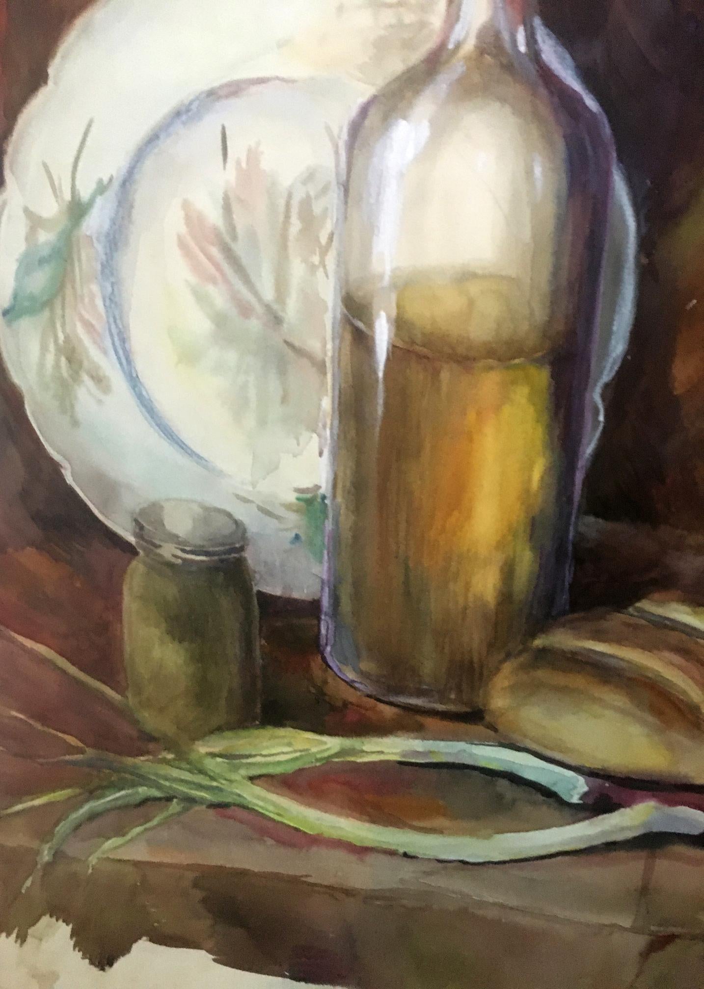 Watercolor painting Still life Palazhchenko Irina