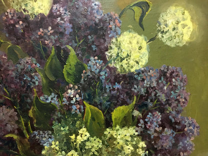 Oil painting Flowers Unknown artist