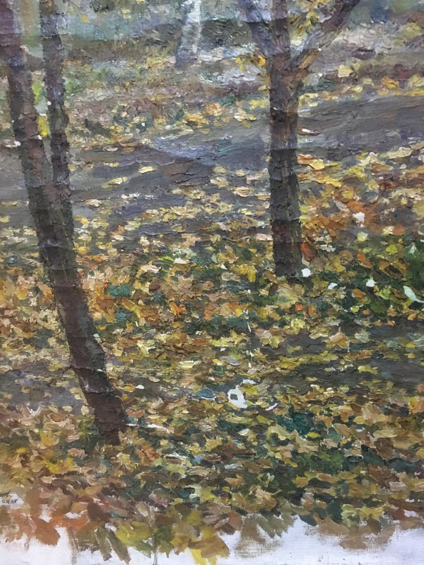 Oil painting Fall has come Palazhchenko Irina