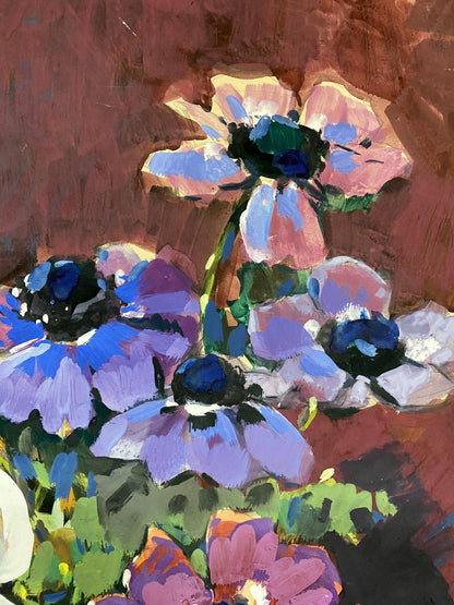 Oil painting Flowers Bakaev Sergey Ivanovich