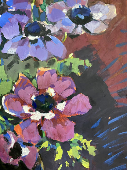 Oil painting Flowers Bakaev Sergey Ivanovich